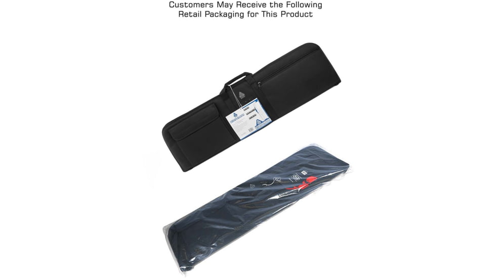 Leapers UTG 38in KIS Homeland Security Keep-It-Simple Gun Case, Black, PVC-KIS38B2