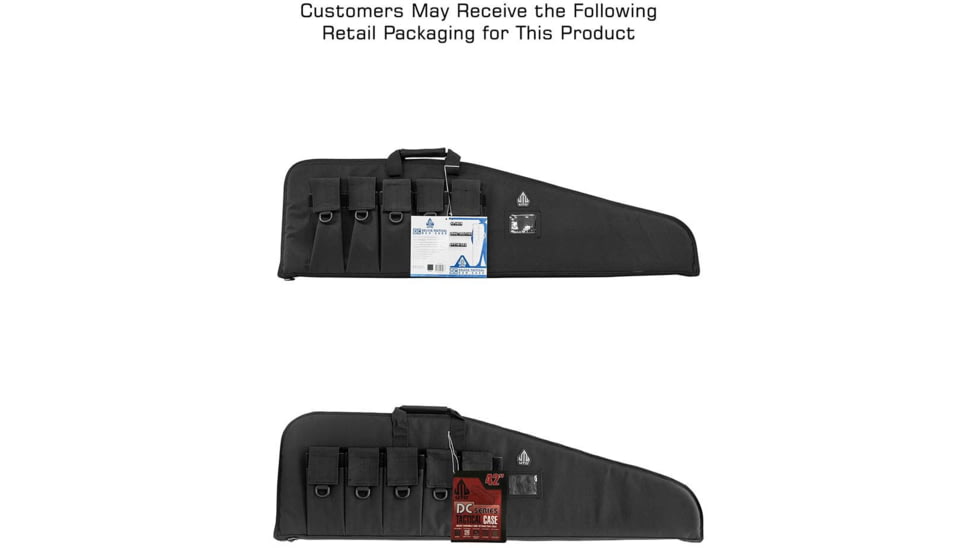 Leapers UTG 42in DC Deluxe Tactical Gun Case, Black, PVC-DC42B-A
