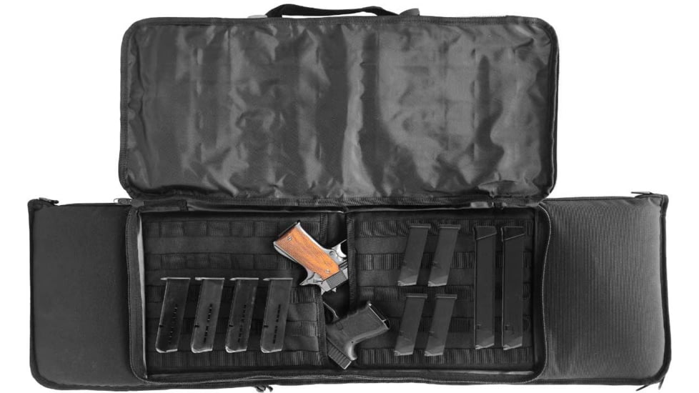 Leapers UTG 42in RC Combat Operation Web Gun Case, Black, PVC-RC42B-A