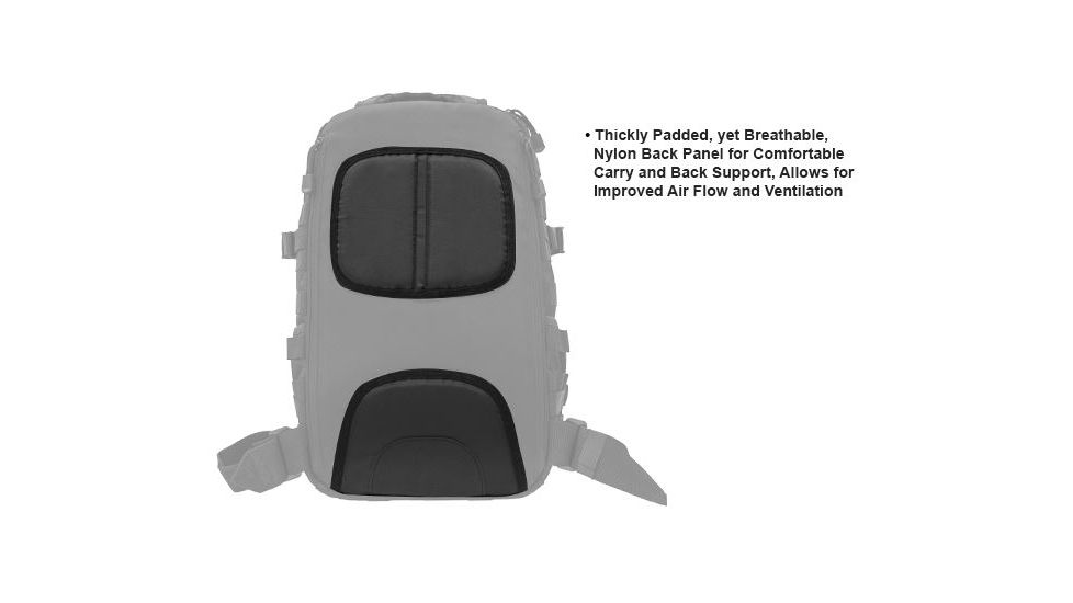 Leapers UTG Ambi 24/7 Cross Body Shoulder Vital Sling Pack,Black PVC-SP247B