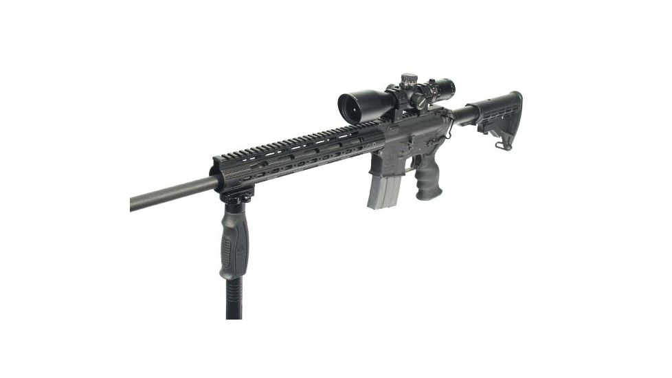 Leapers UTG Monopod with V-Rest and Camera Adaptor, 20.5in. to 58.75in., _x000D_ TL-MP150Q