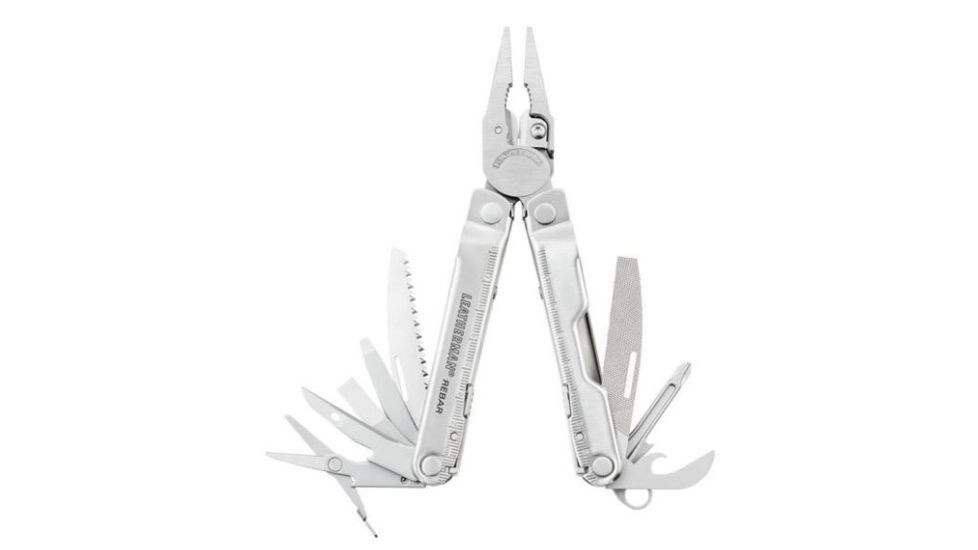 Leatherman Knifeless Rebar Multi-Tool, Stainless Steel, 832299