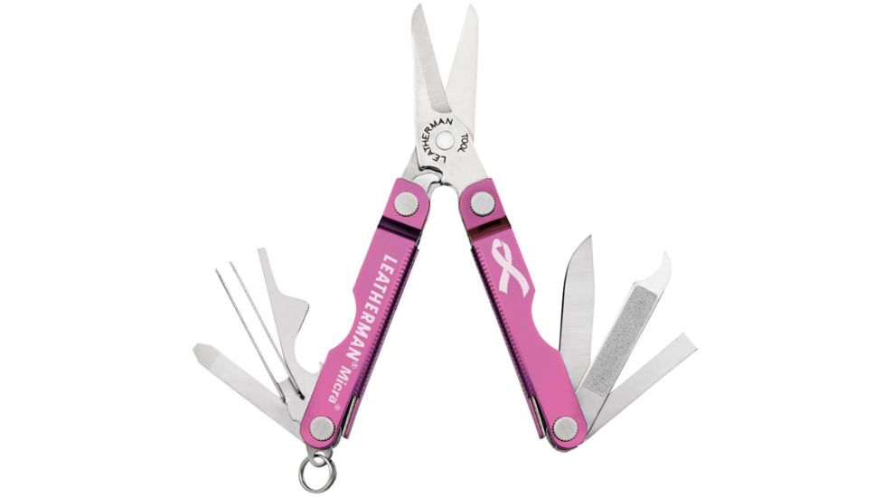Leatherman Micra BCA Pink 10-in-1 Multi-Tool Keychain