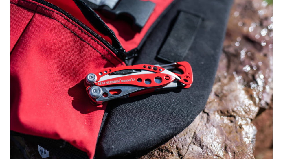 Leatherman Skeletool RX No Sheath Knife, Red, 832306