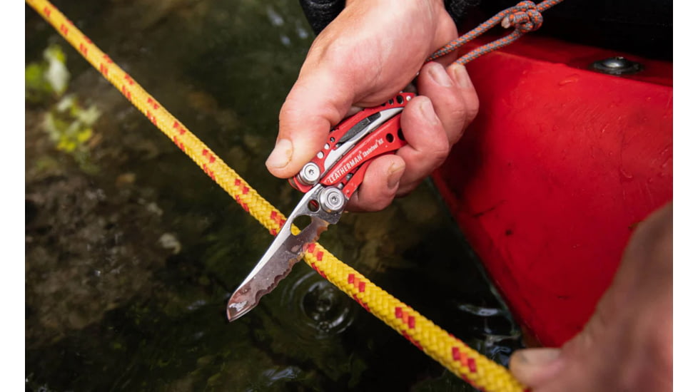 Leatherman Skeletool RX No Sheath Knife, Red, 832306