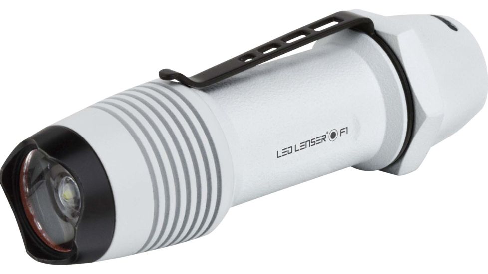 LED LENSER F1W 500Lumen Flashlight, WHITE 880223