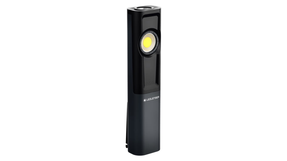 LED Lenser IW7R Li-Ion Rechargeable LED Work Light, 600 Lumens, Box, Black, 502005