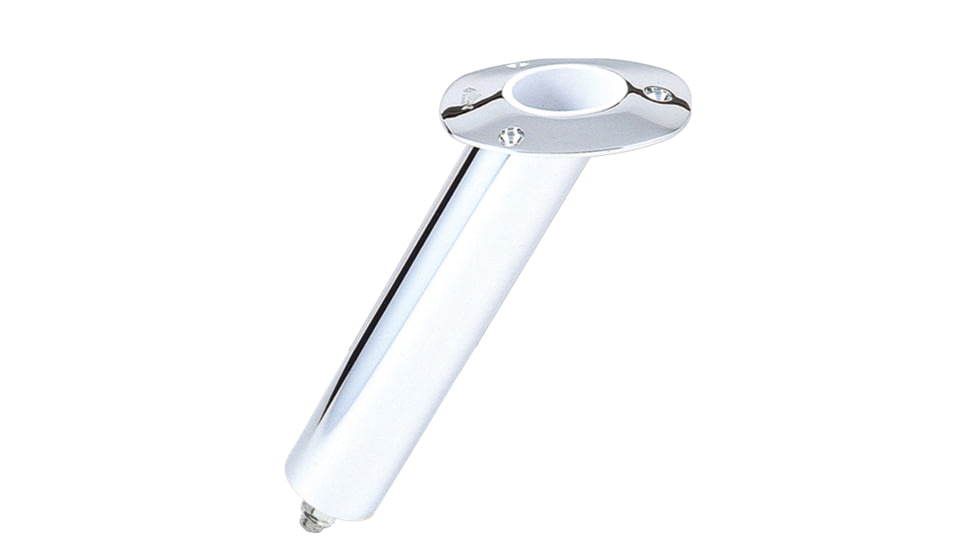Lee's Tackle 30 Degree SS Flush Mount Swivel Base Rod Holder - 2" x 9" - Medium 42040