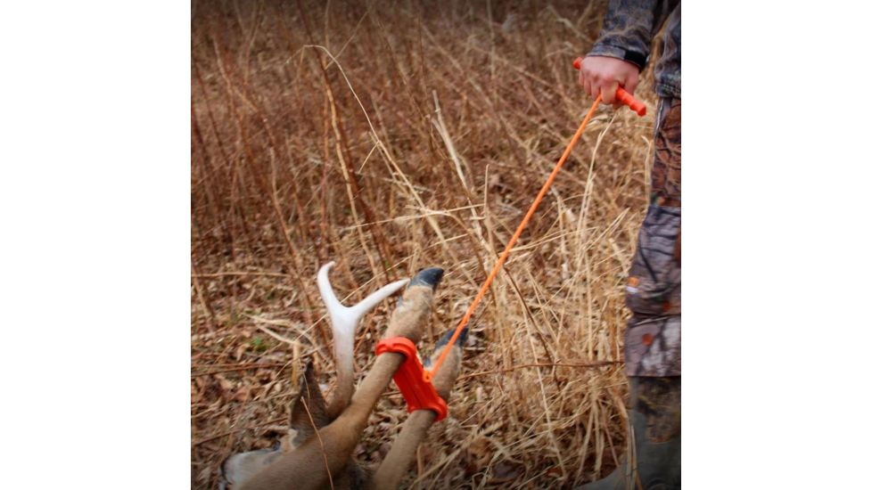Legcuff Deer Drag, XL Handle, Orange, Extra Large, LegCuff