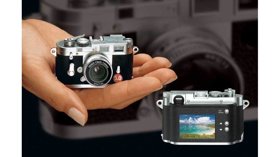 Minox DCC Leica M3 Plus 5 MP Classic Digital Camera w/ 1.5'' LCD Monitor 60635 / 60633