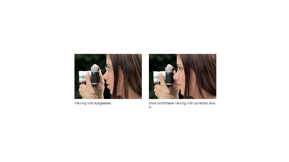 Viewing with Leica Correction Lens