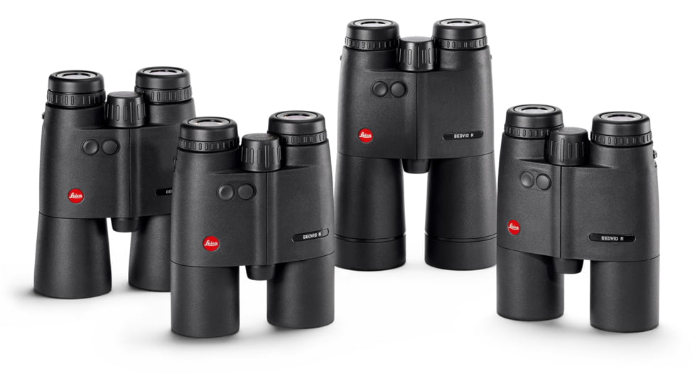 Leica Geovid R 10x42mm Rangefinder Binocular, LED, Black, 40812