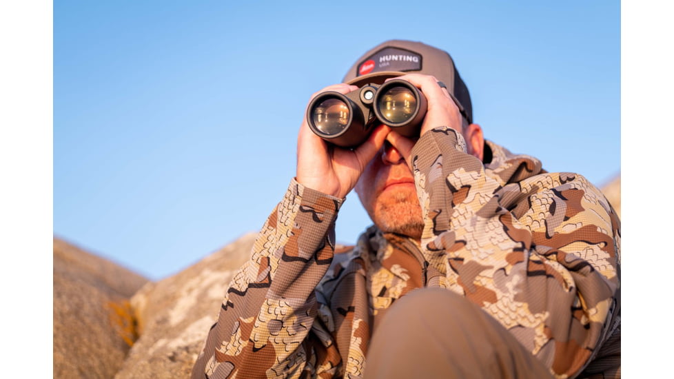 Leica Geovid R 10x42mm Rangefinder Binocular, LED, Black, 40812