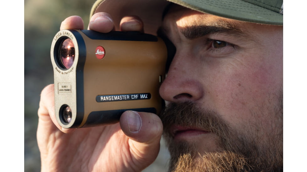 Leica Rangemaster CRF MAX 7x24mm Rangefinder, FDE, 40549