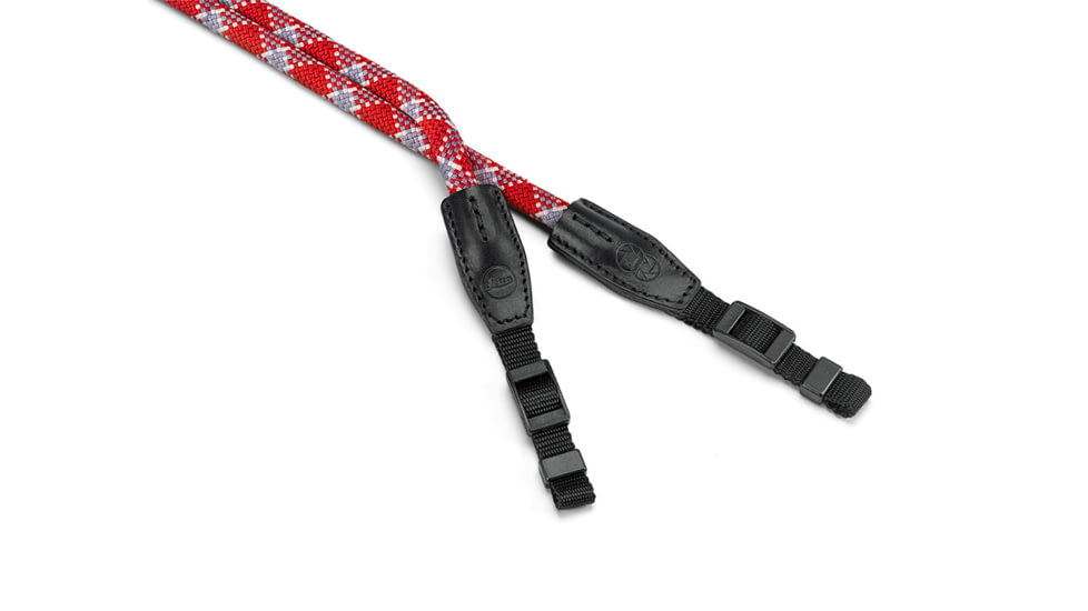 Leica Rope Strap, check, 126 cm, SO, Red, 19869