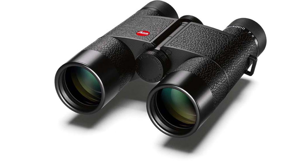 Leica Trinovid 7x35mm Roof Prism Binoculars, Leather, Black, 40714