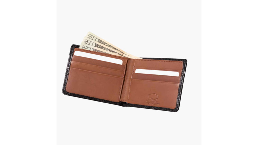 Lejon Mesa Leather Wallet, Black, W-101