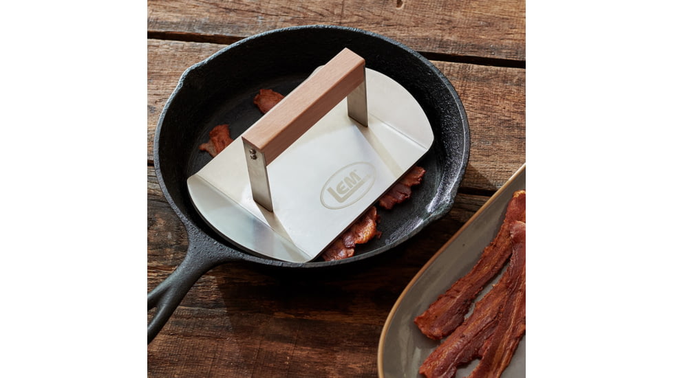 LEM Products Grill/Bacon Press , Stainless Steel, 1660