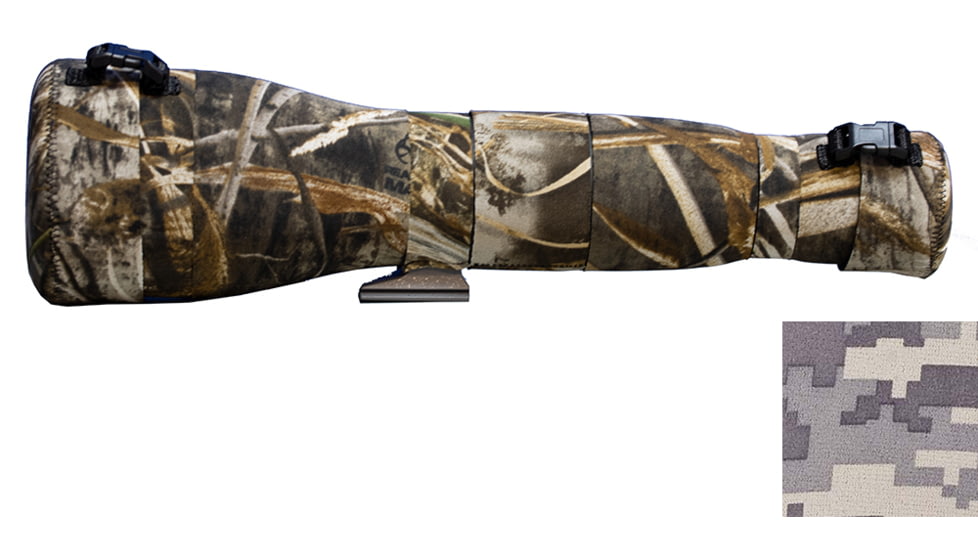 LensCoat Vortex Razor 85 HD Straight Spotting Scope Cover, Digital Camo, SSVO85sDC