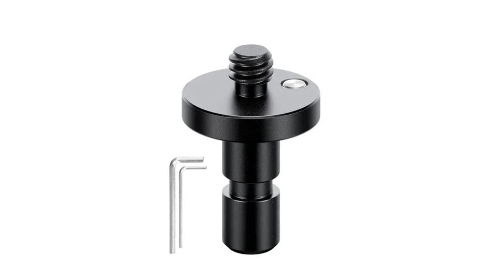 Leofoto Leica Zeiss Swarovski S1 Stud for BC-03 Binoculars Adapter, Black, S1