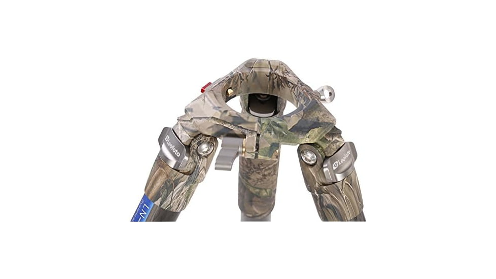 Leofoto LN-404C Heavy Duty Tripod w/ 100mm Bowl/Platform &amp; Bag, Camo, LN-404C-CAMO