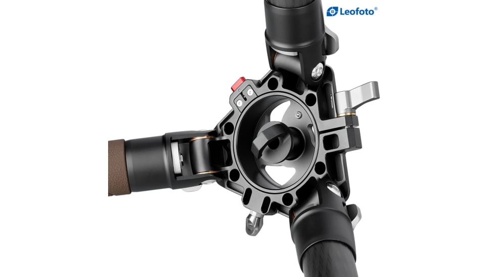 Leofoto LN-404C Heavy Duty Tripod w/ 100mm Bowl/Platform &amp; Bag, Camo, LN-404C-CAMO