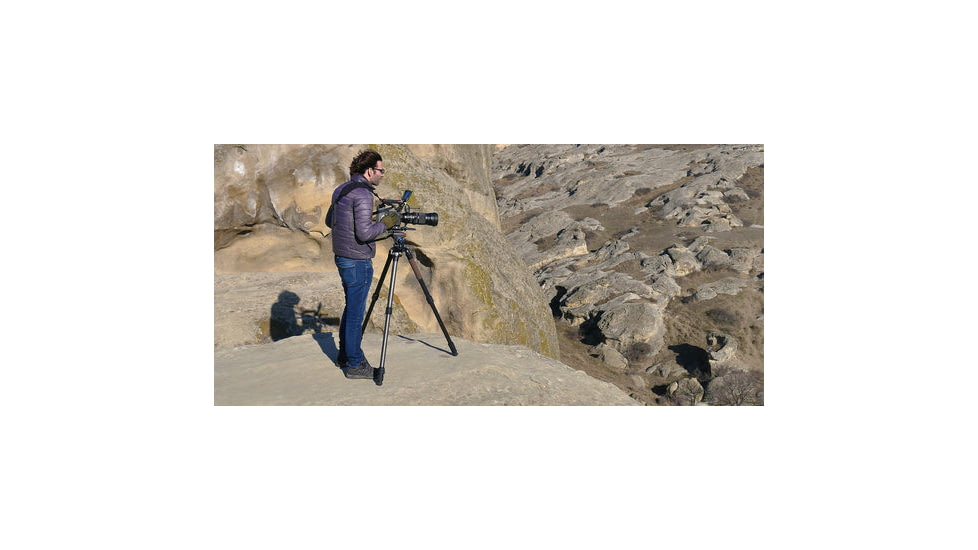 Leofoto LN-404C Heavy Duty Tripod w/ 100mm Bowl/Platform &amp; Bag, Camo, LN-404C-CAMO