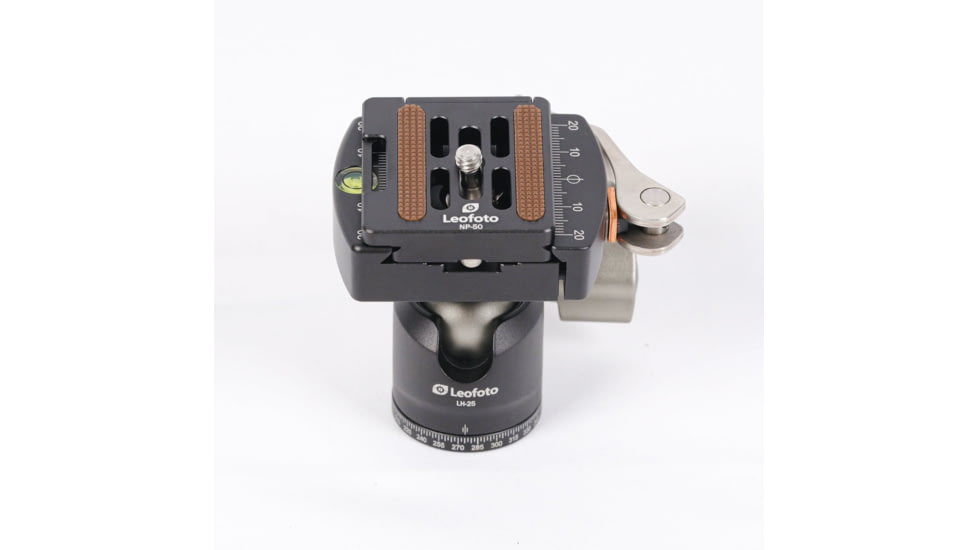 Leofoto LS-223C X Version Mini Ranger Series Tripod, Ballhead Set, Black, LS-223CX+LH-25