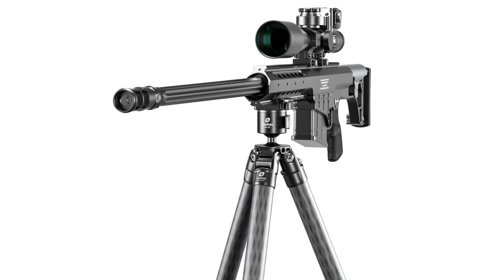 Leofoto SA-404CLX/MA-40X Outdoors Tripod w/ Rapid Lock Ballhead, Black, SA-404CLX+MA-40X