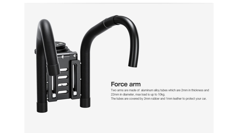 Leofoto WN-03 Car Window Stabilizer, Black, WN-03