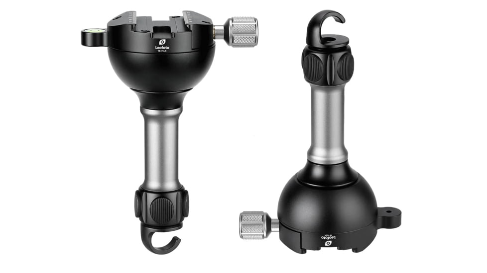 Leofoto YB-75LK Leveling Base w/ Handle for 75mm Bowl , Arca, Black, YB-75LK