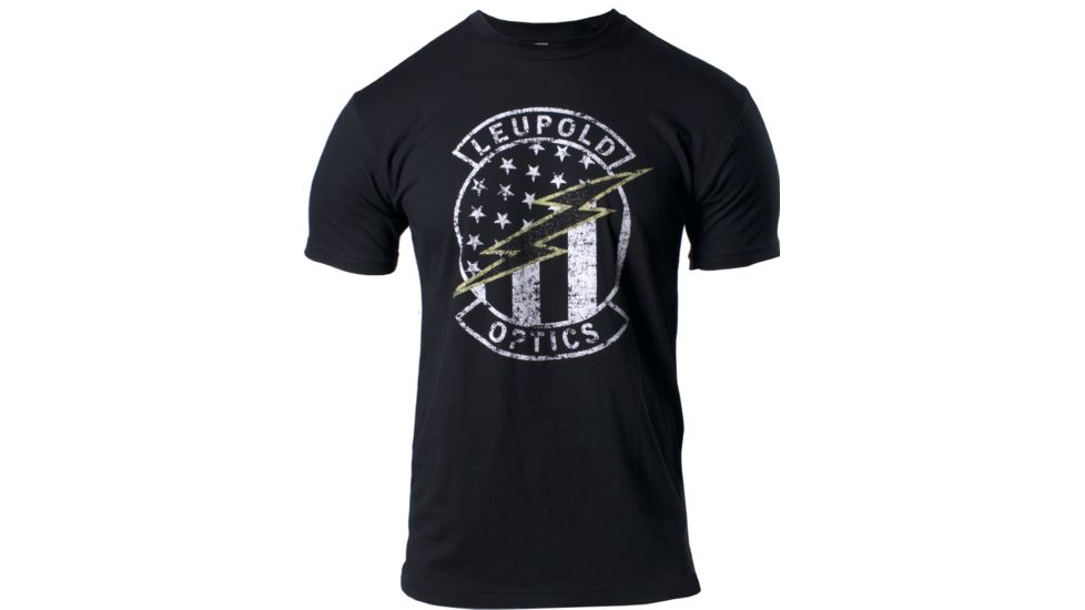 Leupold Bolt Premium Tee - Mens, Black, L, 179138