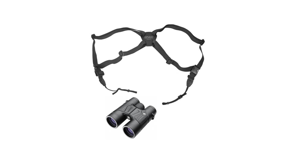 Leupold BX-2 Tactical 10x42mm Binoculars, Black, Mil-L Reticle 115935 w/ OPMOD ABH 1.0 Limited Edition Binocular Harness