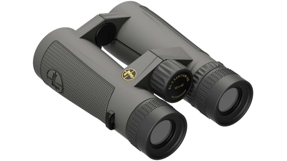 Leupold BX-5 Santiam HD 10x42mm Roof Prism Binoculars, Gray, 174483