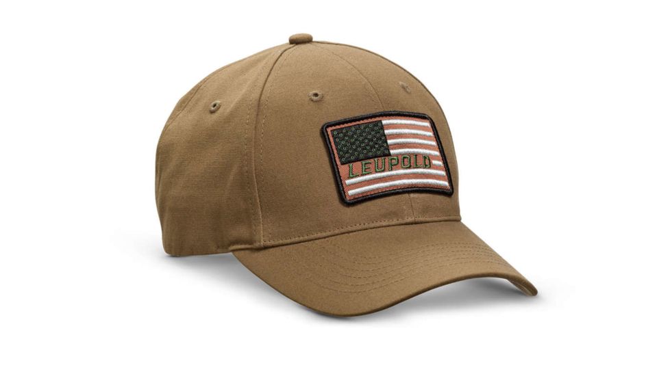 Leupold Flag Twill Hat Brown OS 170582