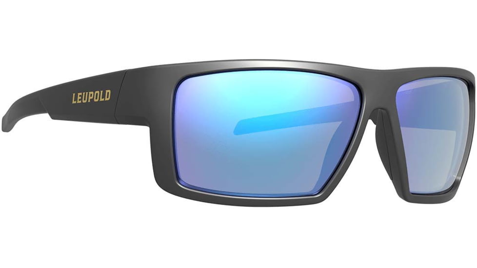 LEU 186741 SWITCHBACK MATTE BLACK BLUE MIRROR