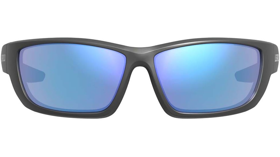 LEU 186746 CHEYENNE MATTE BLACK BLUE MIRROR