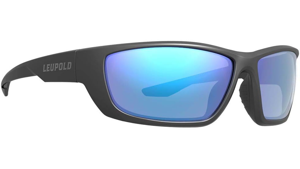 LEU 186746 CHEYENNE MATTE BLACK BLUE MIRROR
