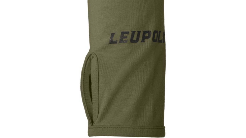Leupold Moab Lightweight UPF Hoodie - Men's, 2XL, Green, 182980