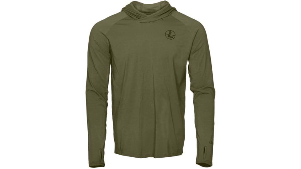 Leupold Moab Lightweight UPF Hoodie - Men's, 2XL, Green, 182980