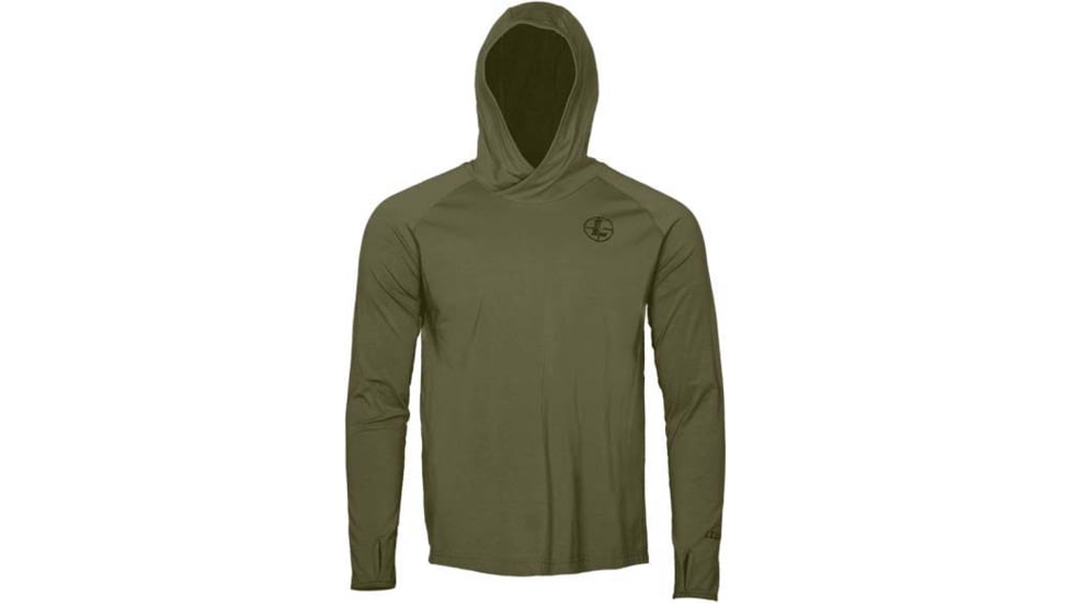 Leupold Moab Lightweight UPF Hoodie - Men's, 2XL, Green, 182980