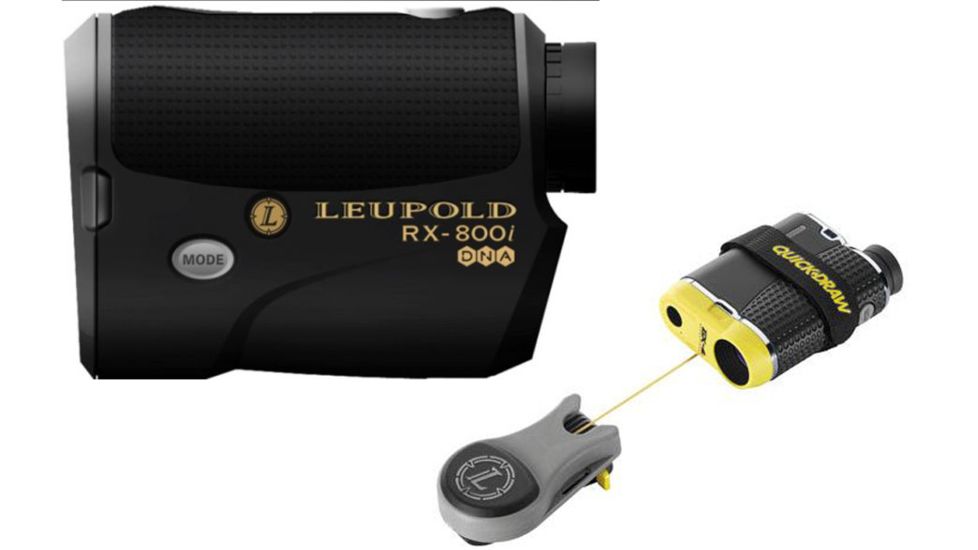 Leupold RX-800i Black Rangefinder and QuickDraw Tether System