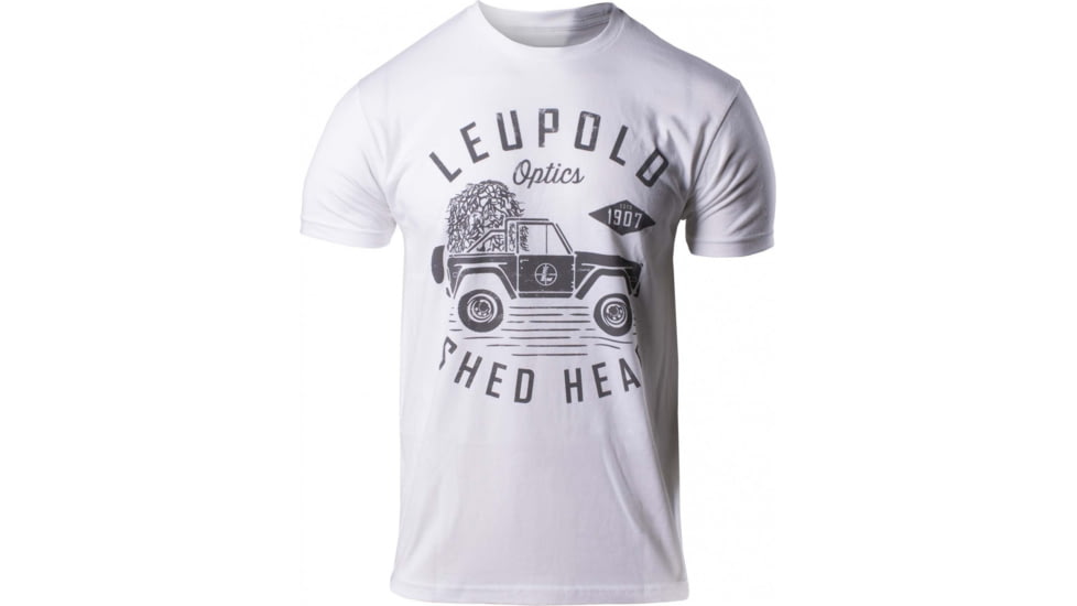 Leupold Shed Head Tee - Mens, White, Extra Large, 180273