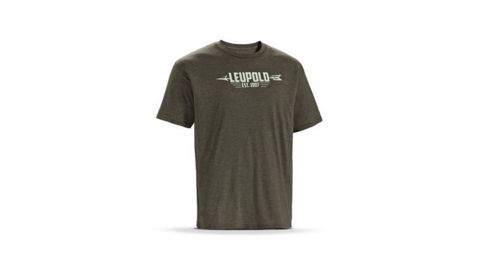 Leupold SS Arrow Tee Brown Heather Medium 170534