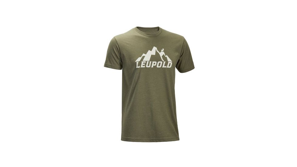 Leupold SS Mt. Leupold Tee, Lt. Olive, Medium, 170518