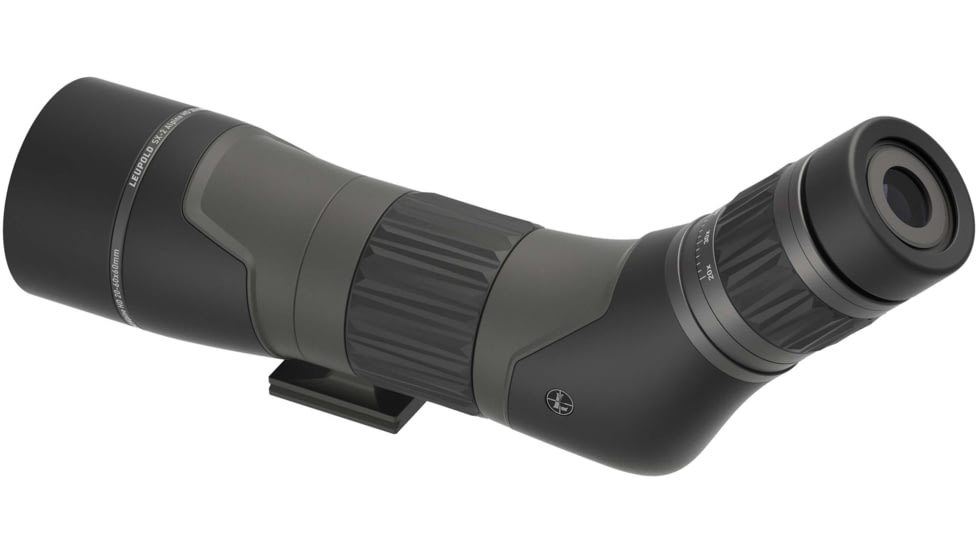 Leupold SX-2 Alpine HD Gen 2 20-60x60mm Spotting Scope, Angled, 14.3in Length, Grey/Black, 185683