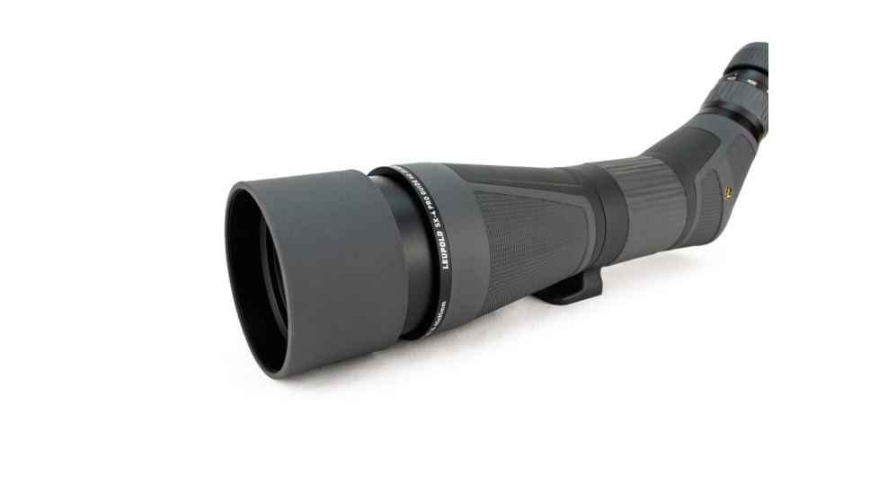 Leupold SX-4 Pro Guide 20-60x85 HD Spotting Scope, Angled, Shadow Gray, 177597