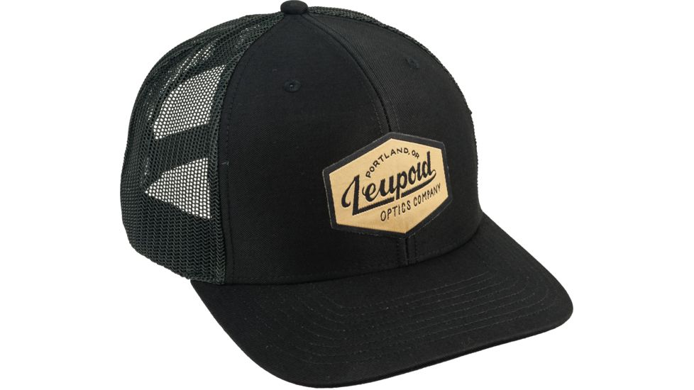 Leupold Trucker Gold Label Hat - Mens, Black, OS, 175512