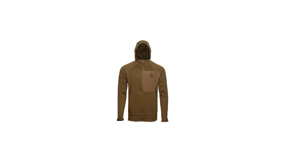 Leupold Velum Grid Fleece Pullover - Mens, Otter, L, 185289