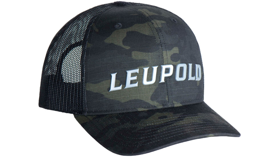 Leupold Weld Trucker Cap, Multicam Black, One Size, 180419